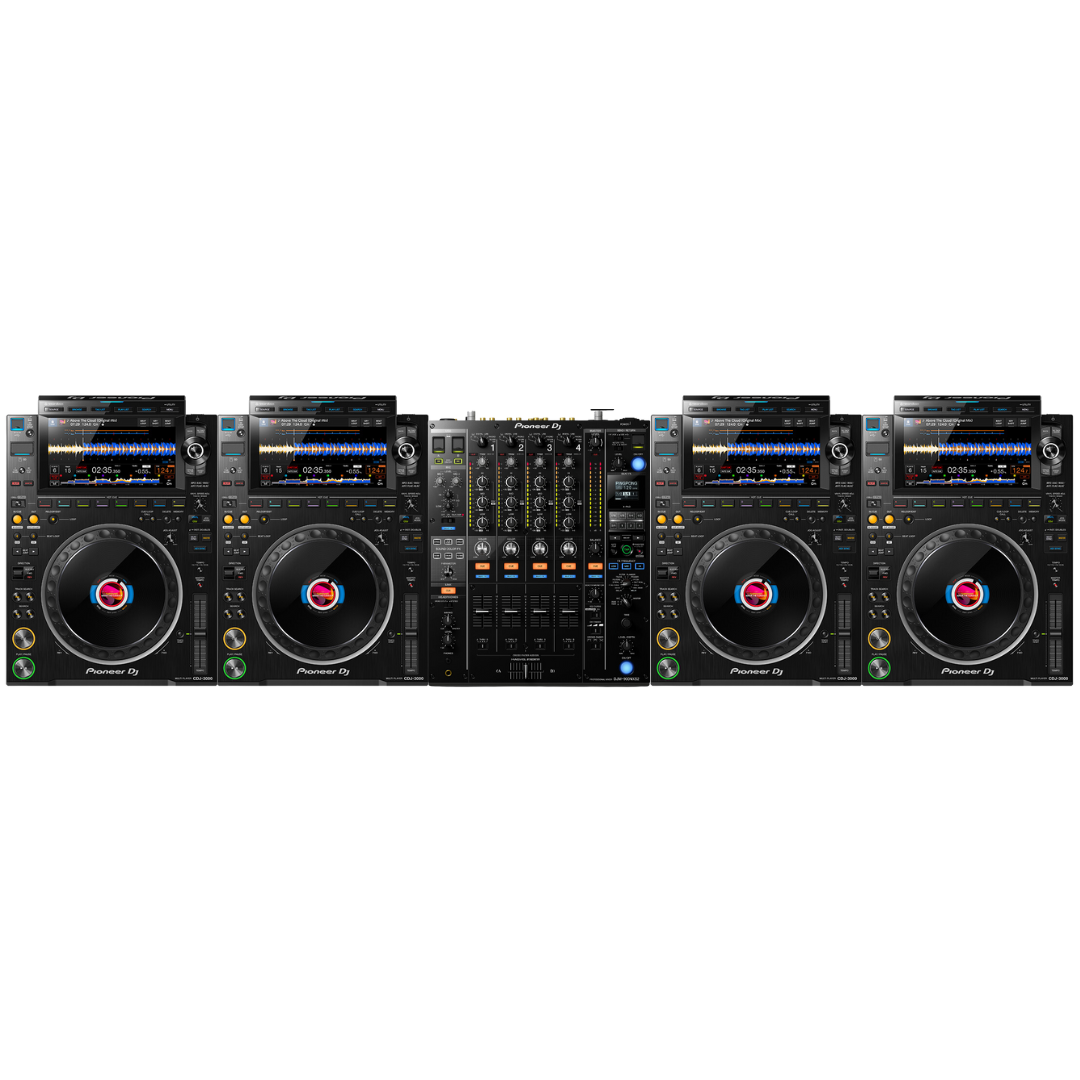 KIT 4x CDJ 3000